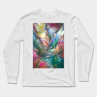 Colorful Leaves Long Sleeve T-Shirt